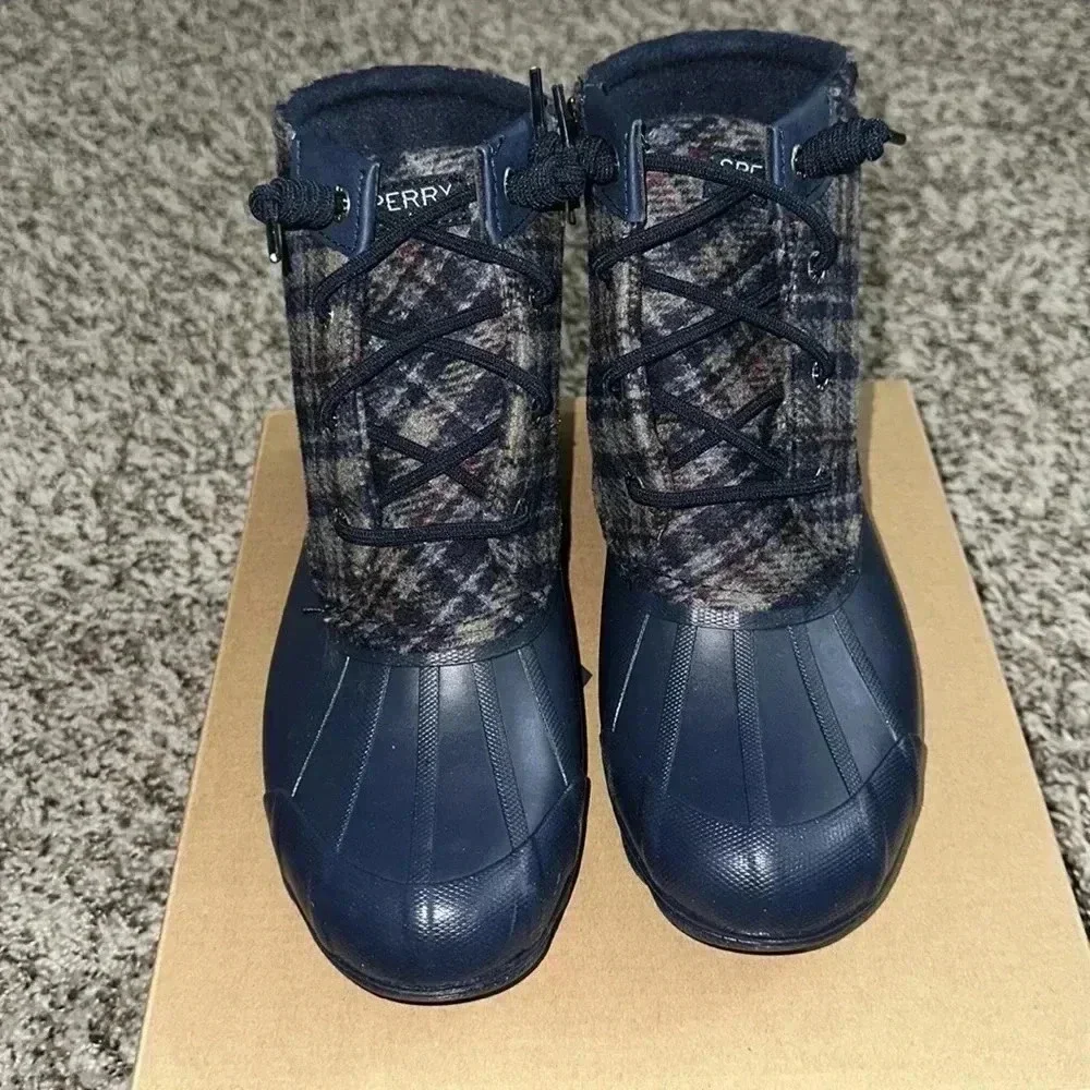 Sperry Syren Gulf Wool Navy Boots